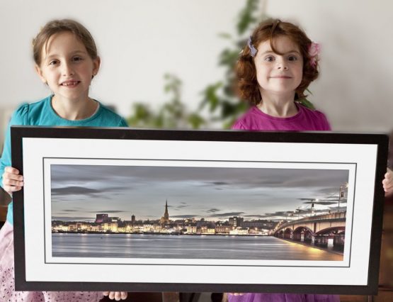 LARGE: €195. 36" x 18" framed (92cm x 45cm)